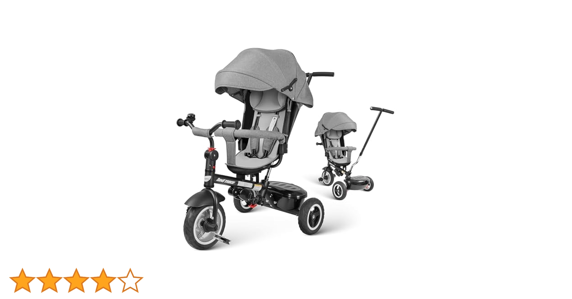 【新品】besrey　7way三輪車　ベビーカー　サンシェード付き　安全ベルト 51QYMk1JprL._UF350,350_QL80_.jpg